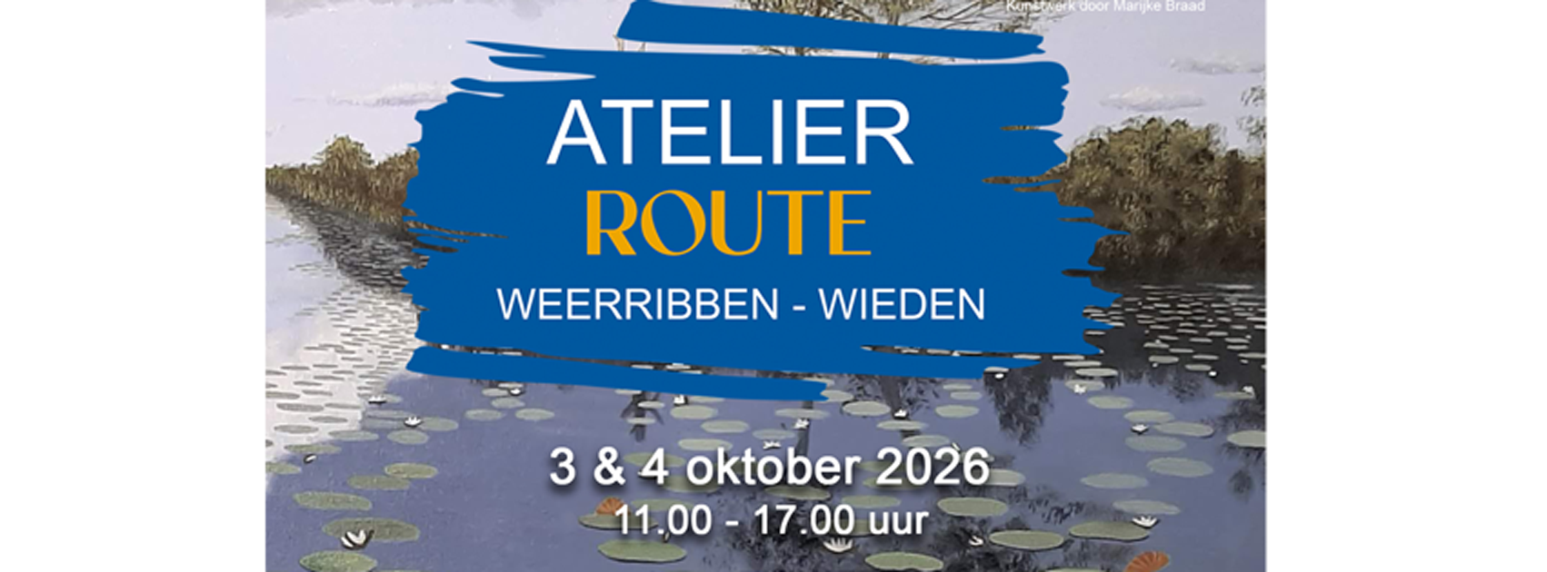 Atelierroute Weerribben-Wieden!